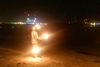 On Sandymount Strand, A Meeting of Fire Artists