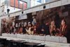 Brushing up: that mural on Millennium Walk
