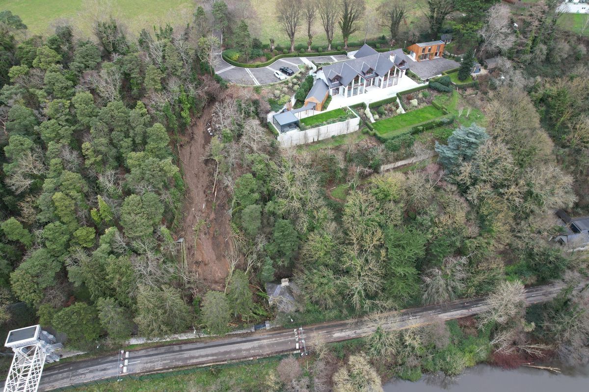 Council looking into causes of small landslide in Strawberry Beds earlier this year