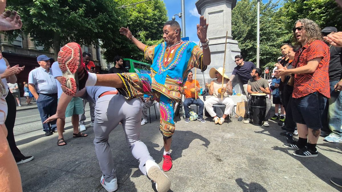 Fighting on O’Connell Street has never been so fun