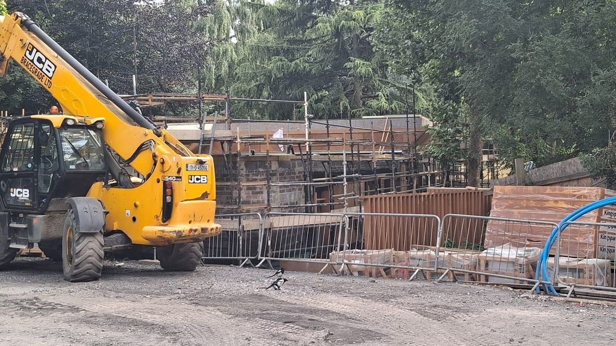 In Merrion Square, park-goers are frustrated as construction on tearoom enters its third summer