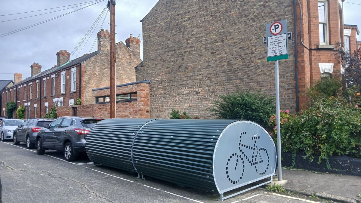 Council's effort to install bike bunkers is facing pushback from car owners