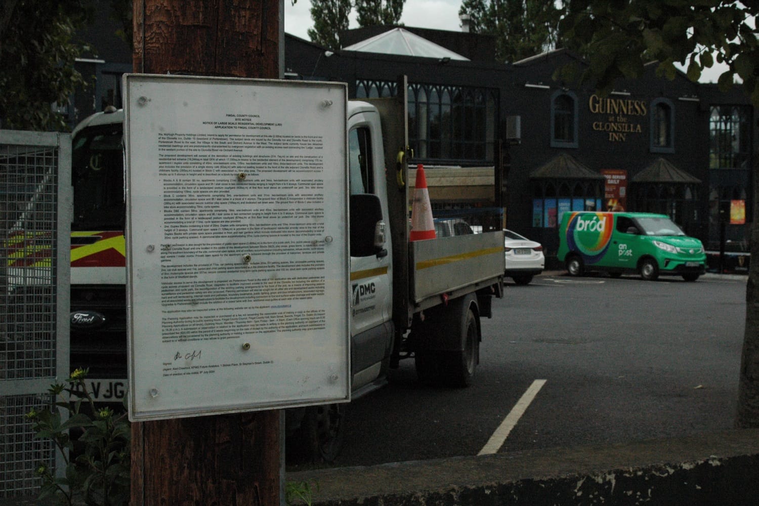 In Clonsilla, residents say council should finish plan for the village before further development is okayed