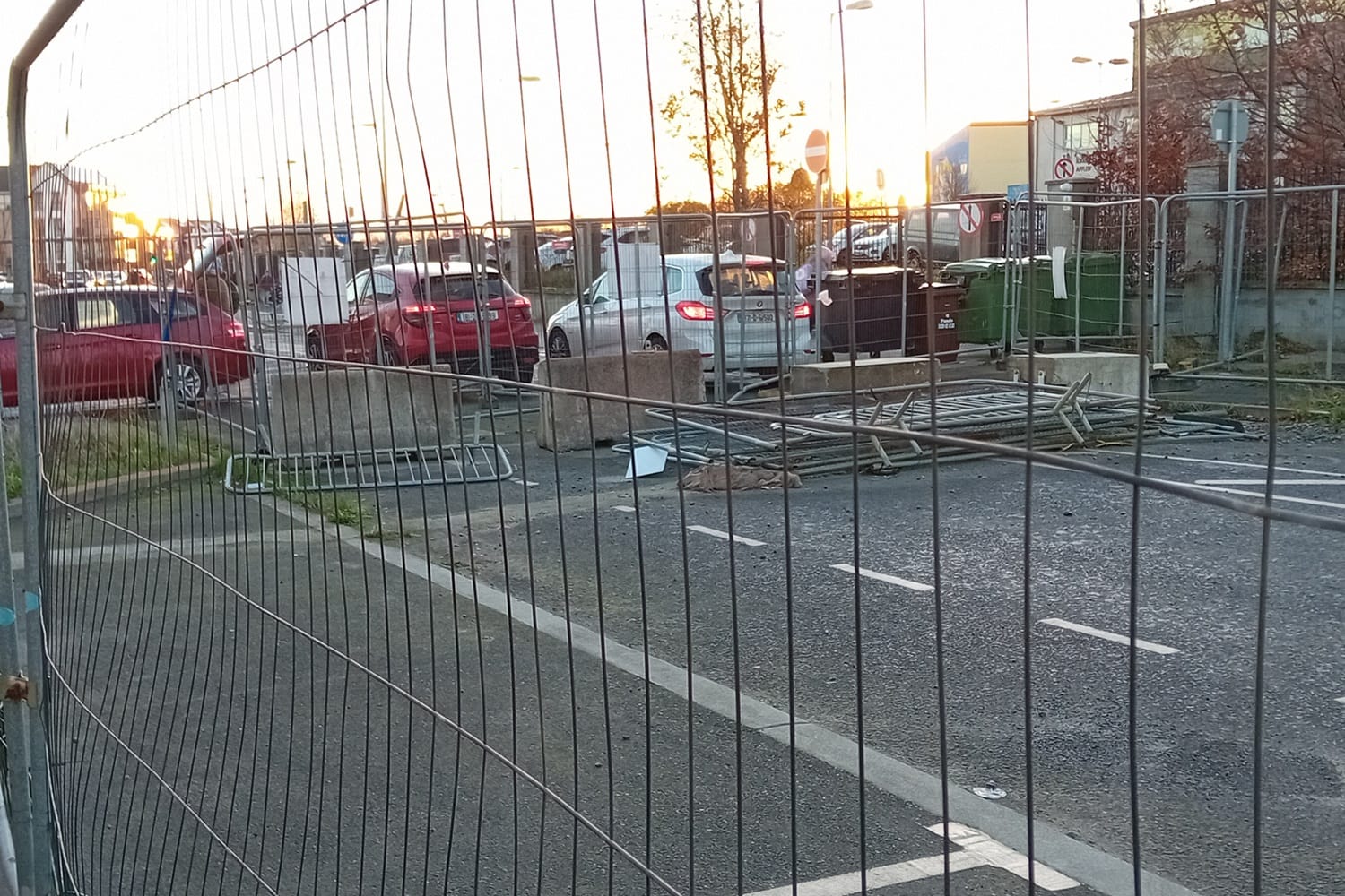 For years, a developer has kept a stretch of road closed off, clogging up traffic