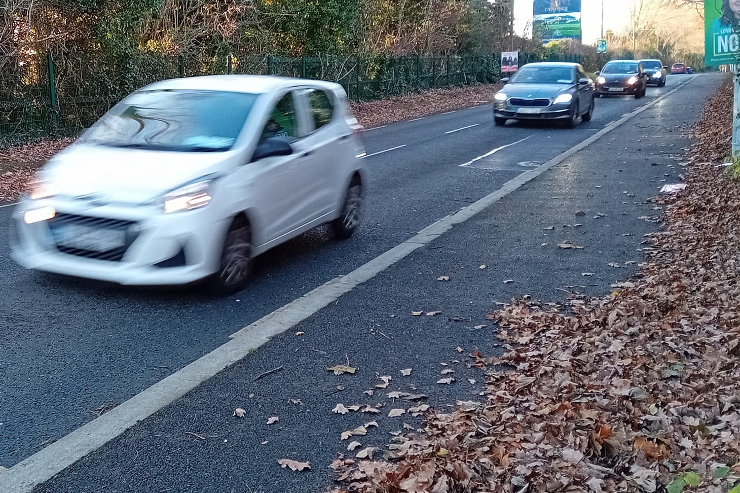 Time for measures to get drivers to slow down on the Porterstown Road, council says