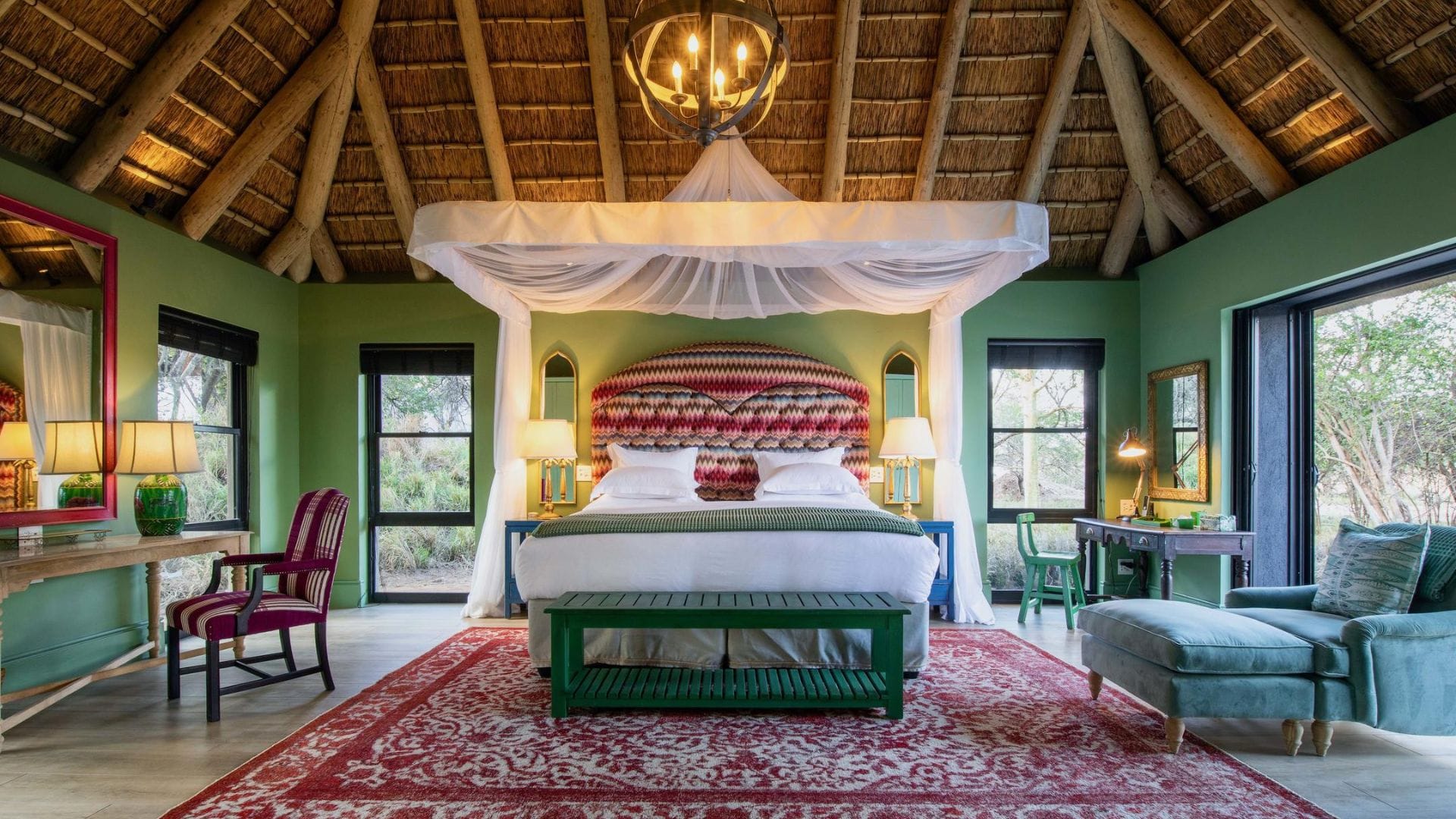 Bedroom at Royal Malewane Waterside