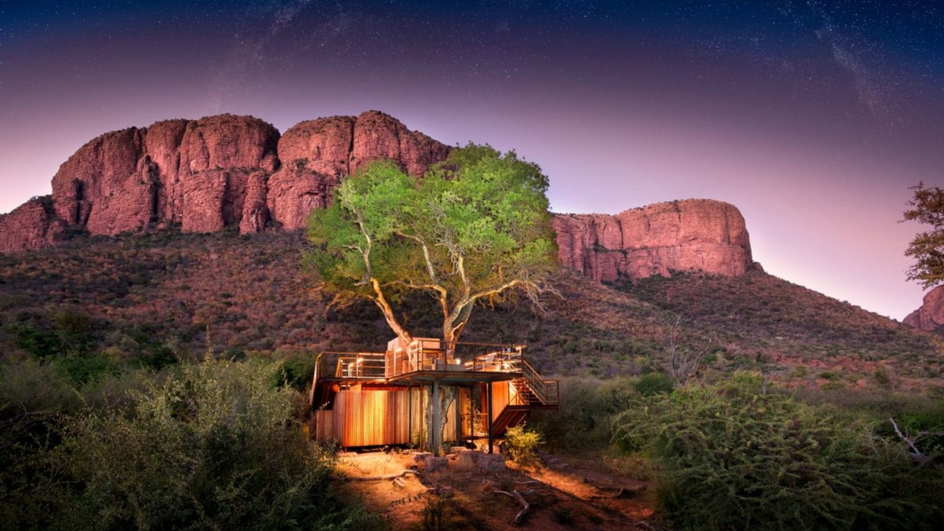 Treehouse at Marataba Safari Lodge, Marekele