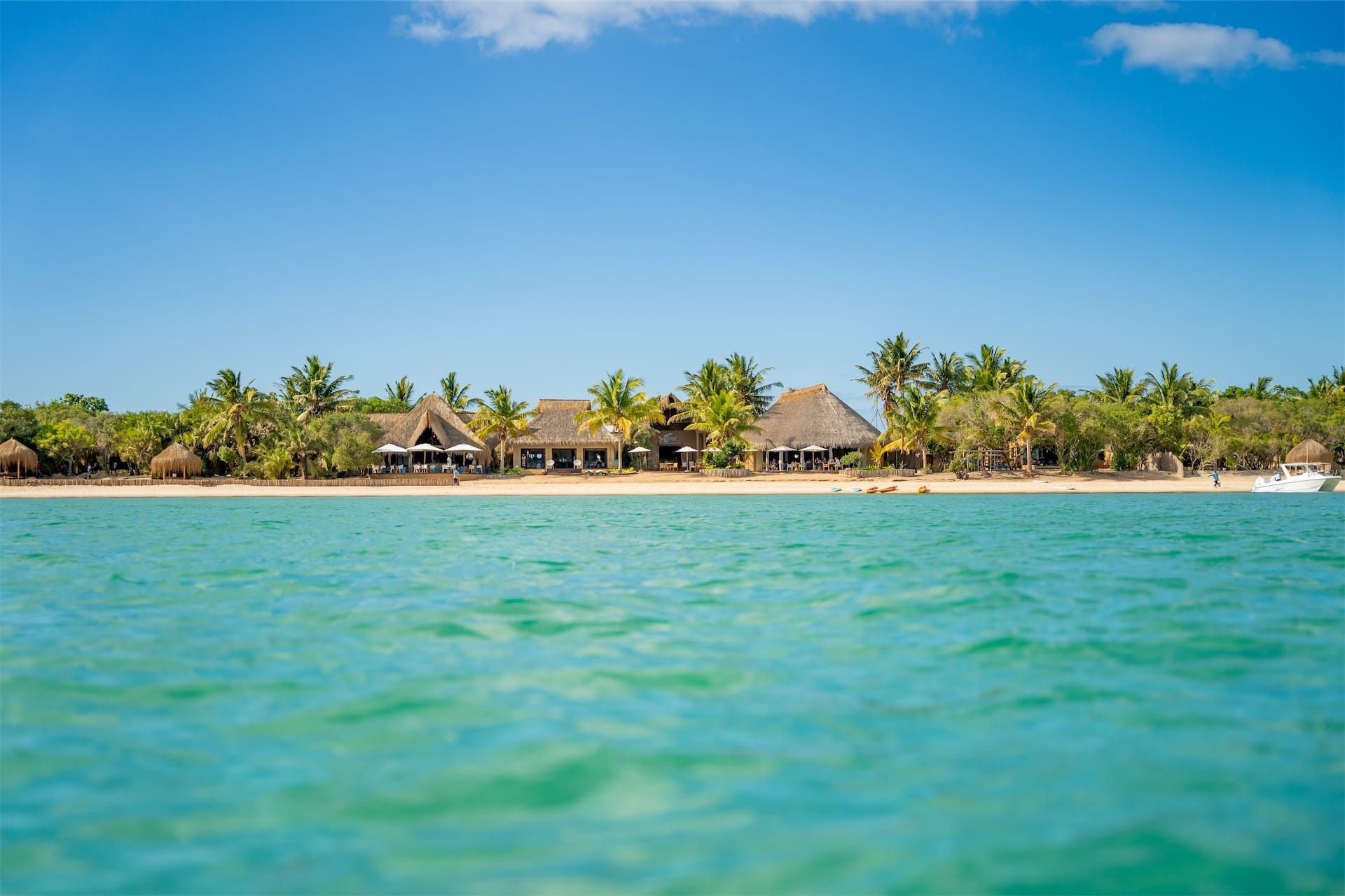 Benguerra Island in the turquoise water of the Bazaruto Archipelago, Mozambique