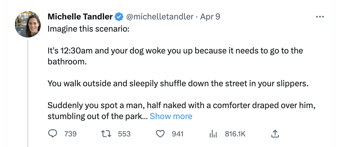 from: https://twitter.com/michelletandler/status/1645061141763358720?s=20