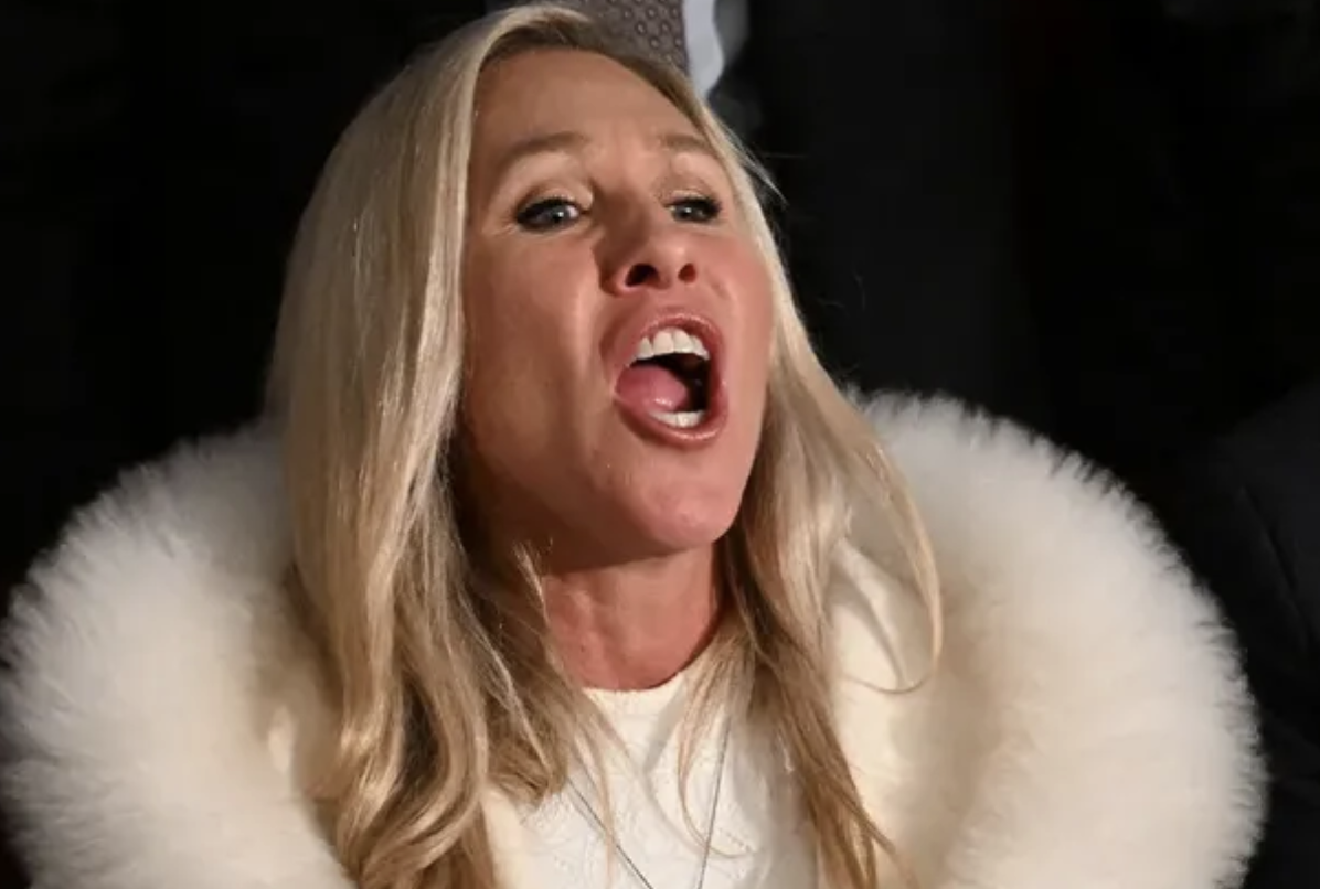 from: https://www.salon.com/2023/02/08/heckler-marjorie-taylor-greenes-complaint-about-yelling-during-state-of-the-union-badly-backfires/