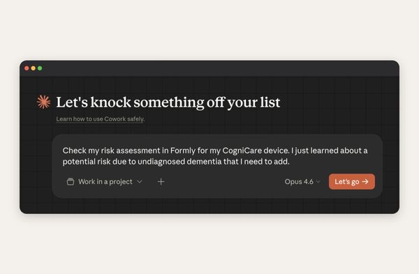 Formly workflow in Claude Desktop
