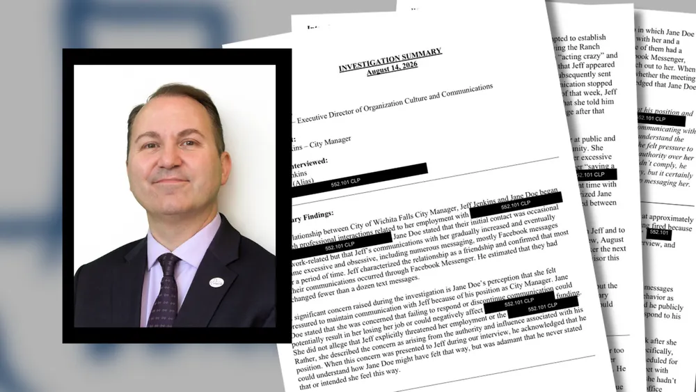 Investigation report provides insight into former Wichita Falls City Manager’s resignation