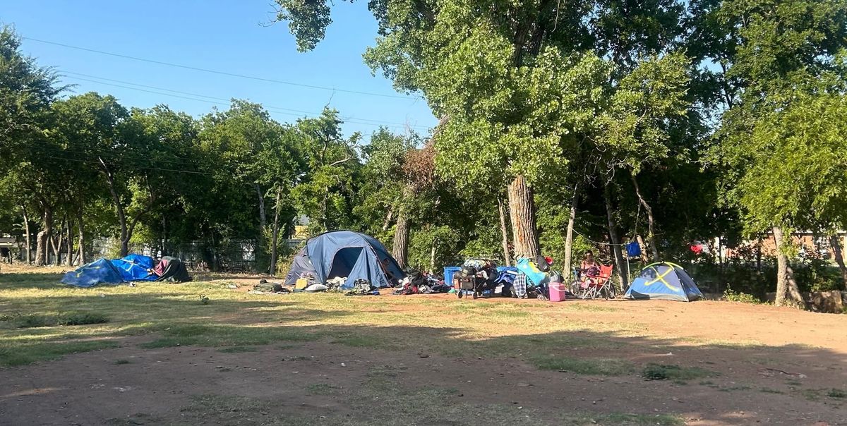 Lawton community members express frustration in communication over tent city closure