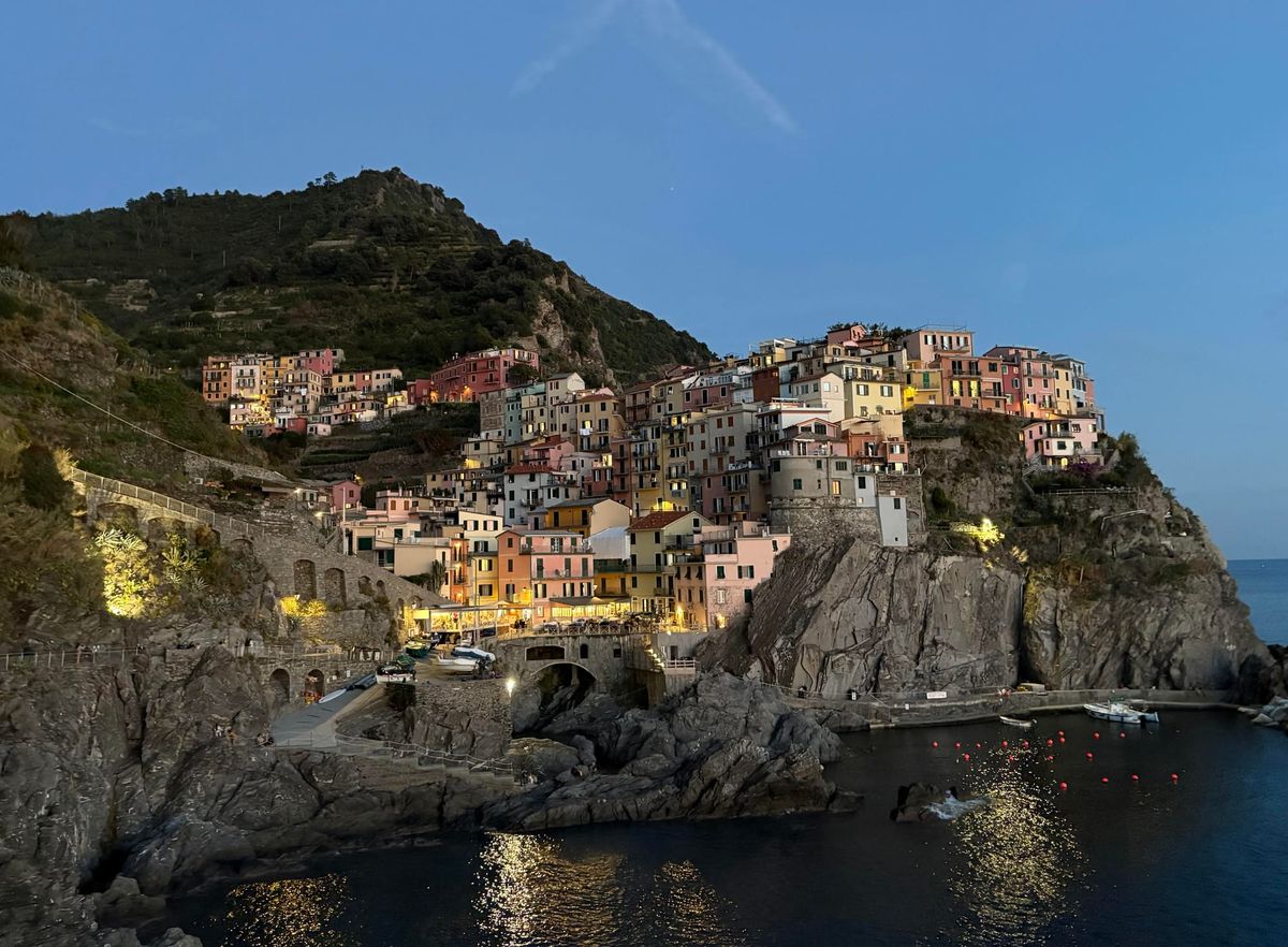 Cinque Terre in the Rear View Mirror
