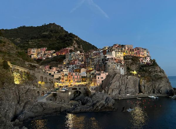 Cinque Terre in the Rear View Mirror