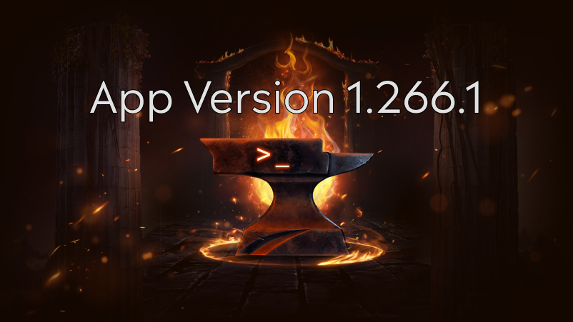 App Release Notes - 1.266.1
