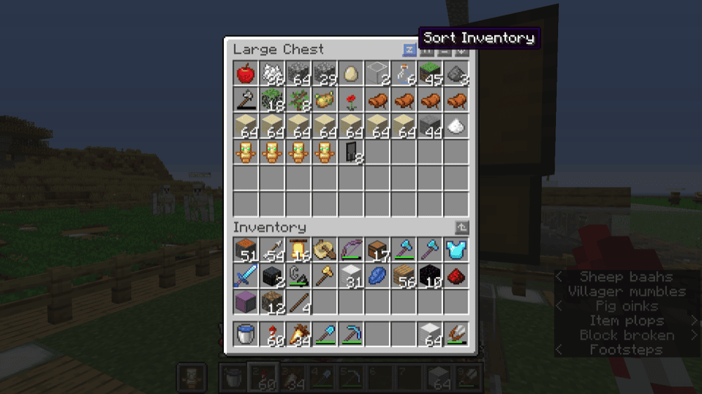 Inventory Profiles Next - Minecraft Quality of Life Mod