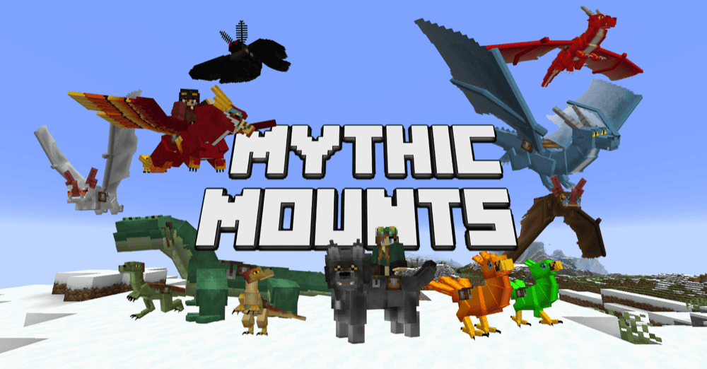 Mythic Mounts - Minecraft Dragon Mod