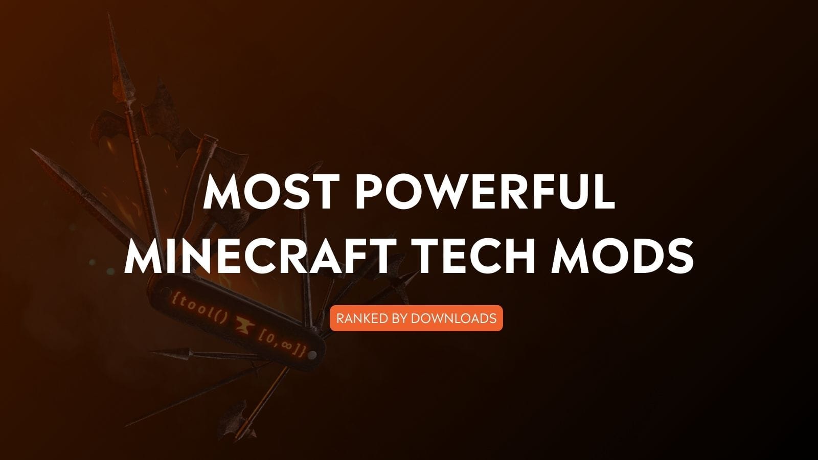 15 Most Powerful Minecraft Tech Mods by Community Downloads