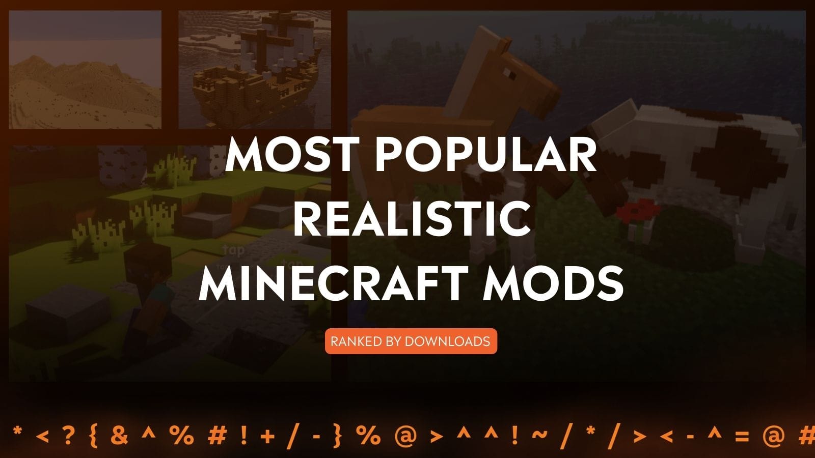 15 Best Realistic Minecraft Mods by Community Downloads