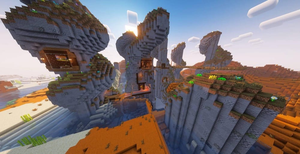 Lios Spiral Tower Villages Mod