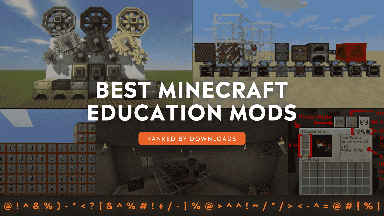 Top 10 Minecraft Education Mods Community Downloads
