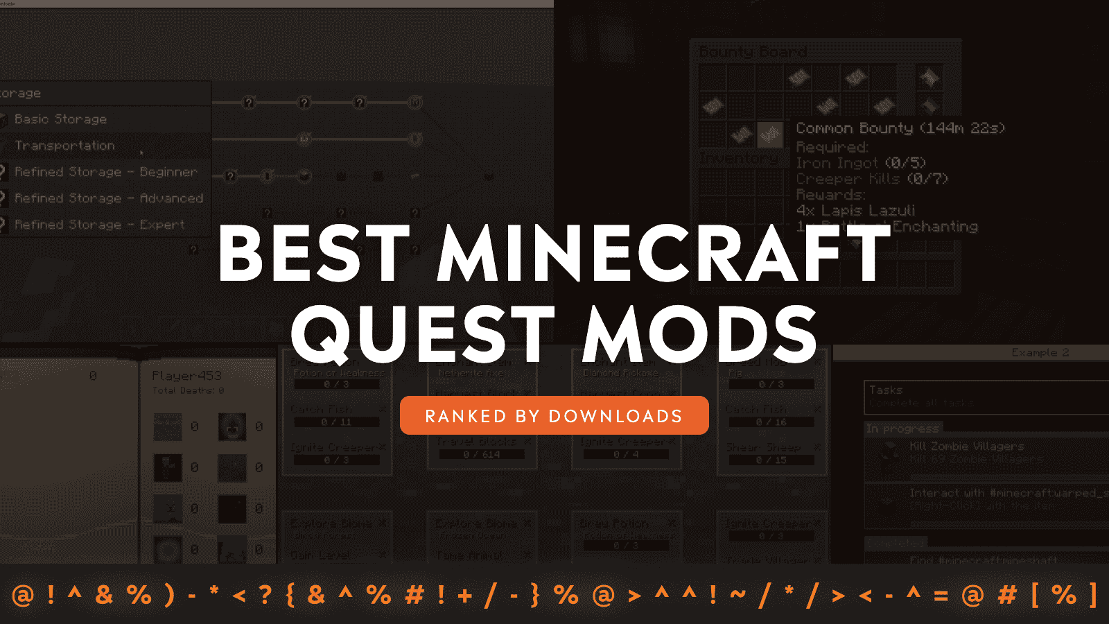 12 Best Minecraft Quests Mods by Community Downloads