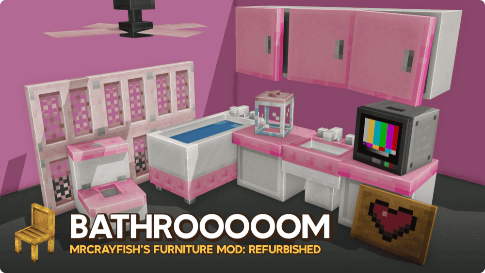 MrCrayfish's Furniture Mod: Refurbished Mod