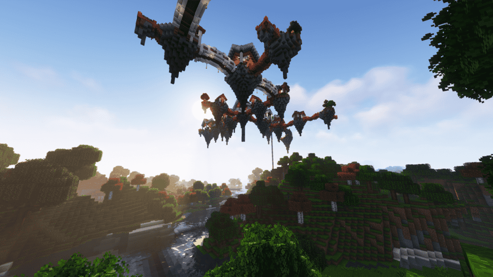 Sky Villages Mod