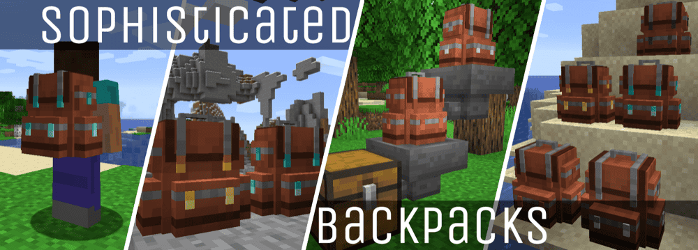 Sophisticated Backpacks Mod
