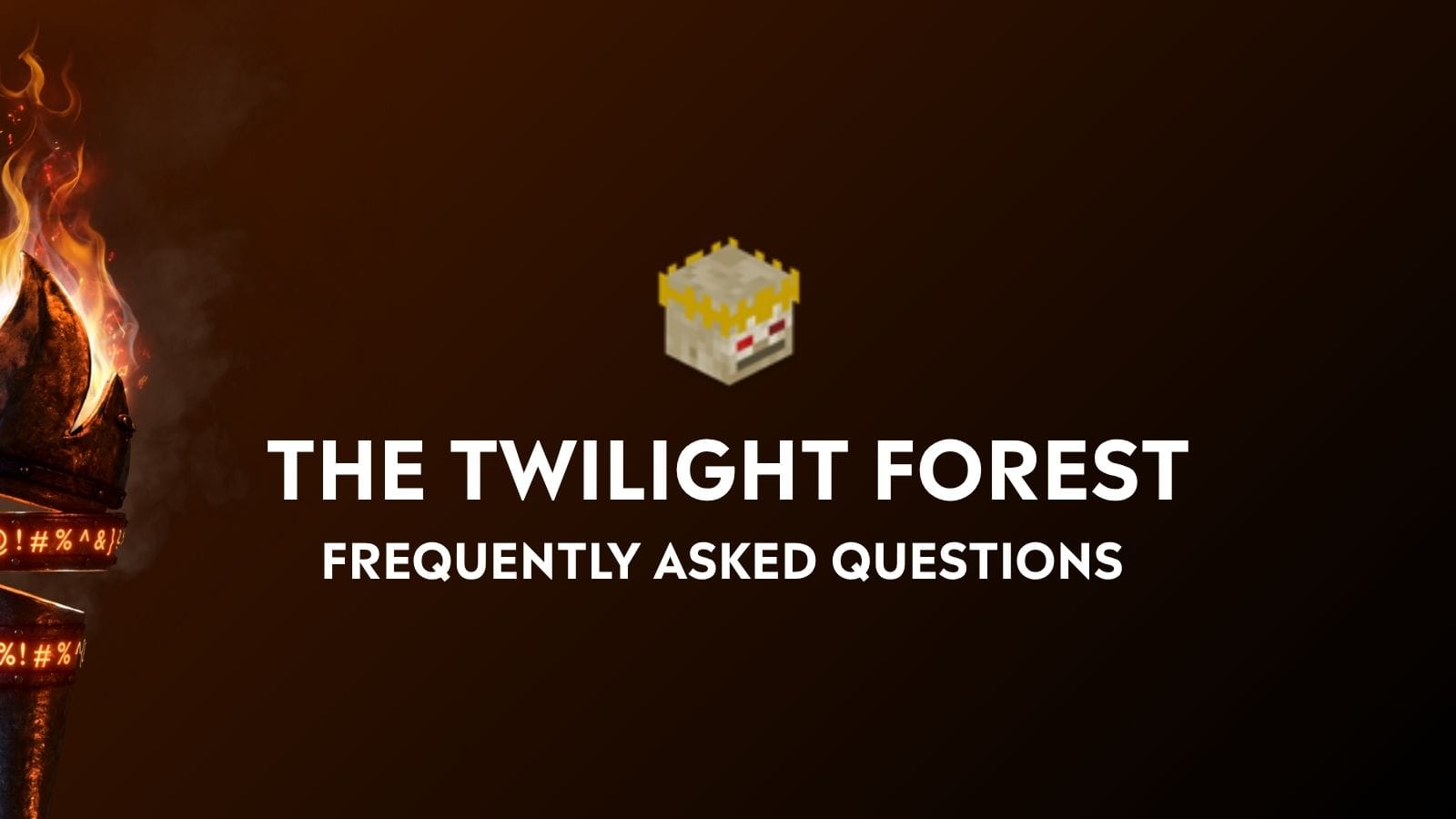 Twilight Forest Minecraft Mod - Frequently Asked Questions