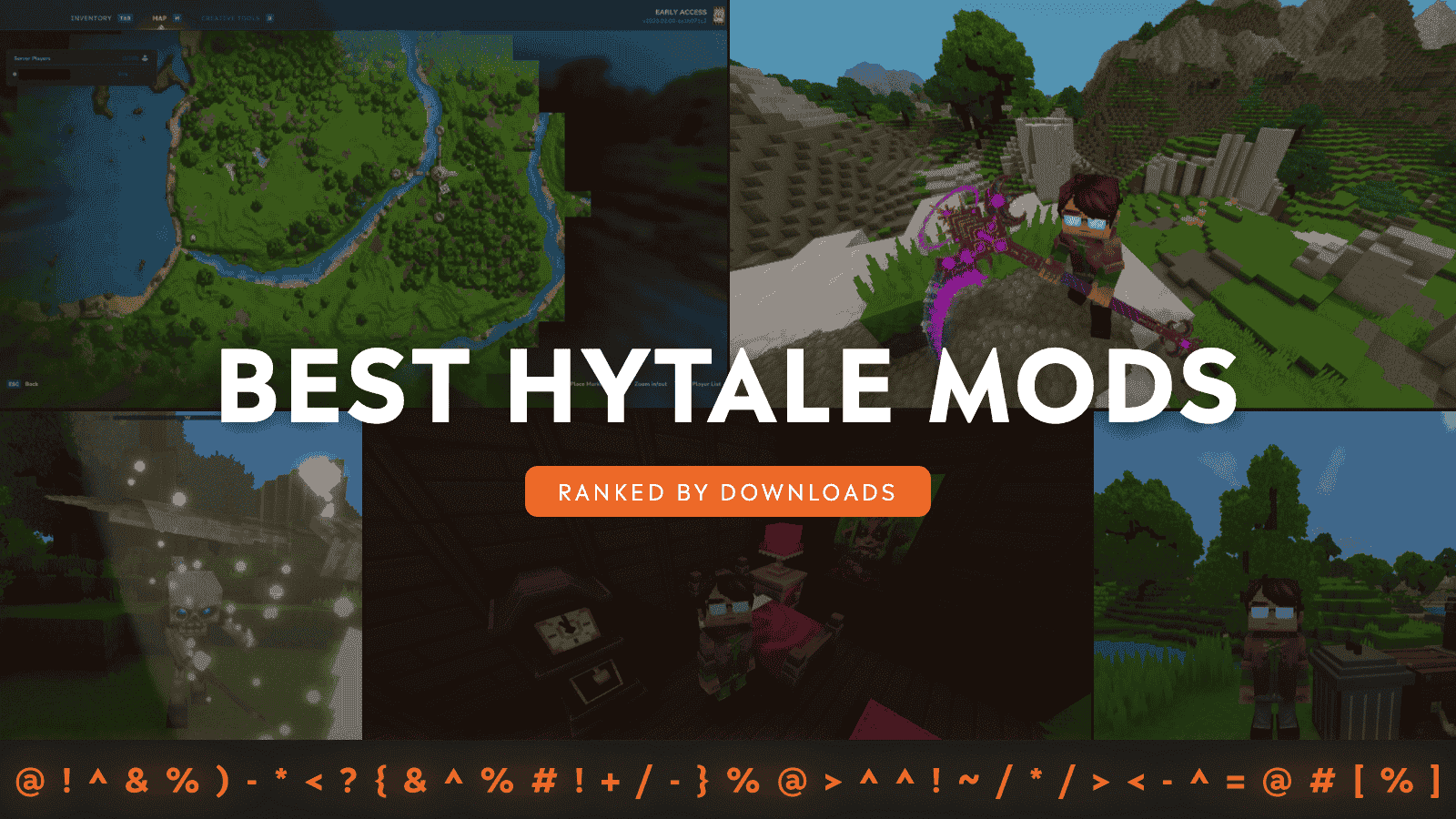 Top 10 Hytale Mods by Community Downloads