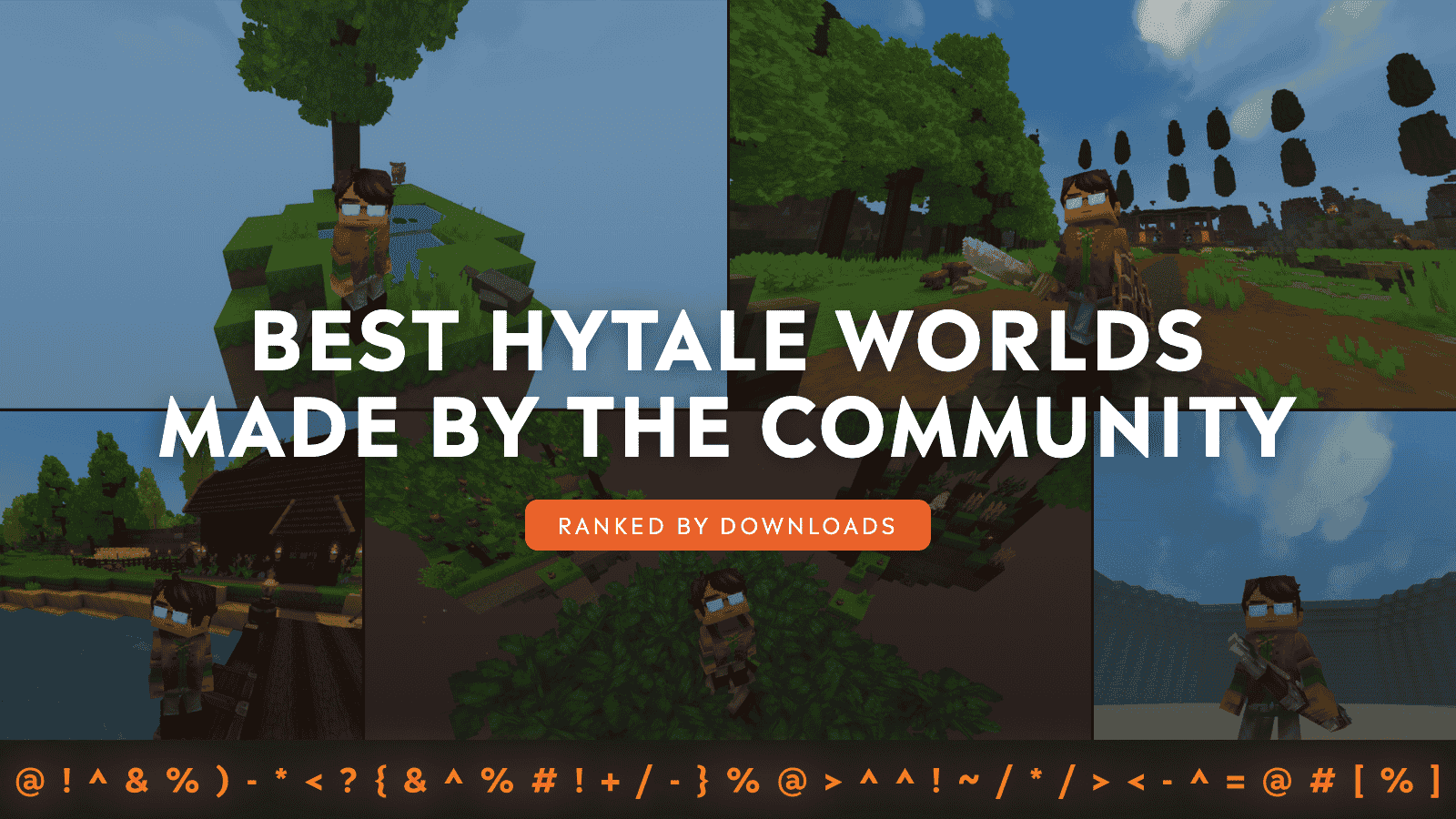 Top 10 Custom Hytale World Saves Available Online