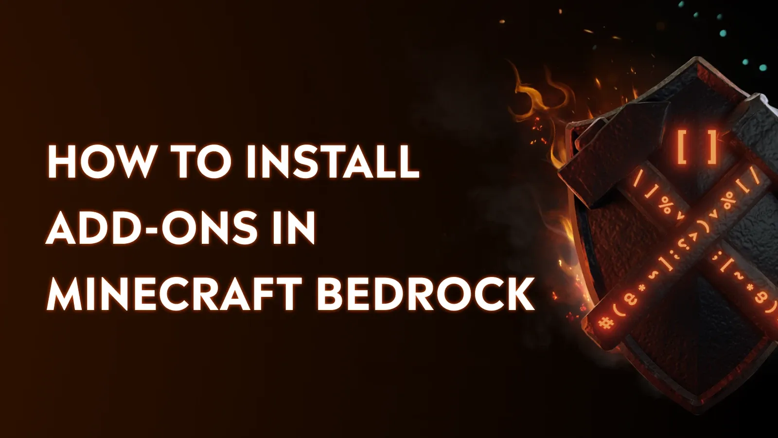 How to Install Add-Ons in Minecraft Bedrock
