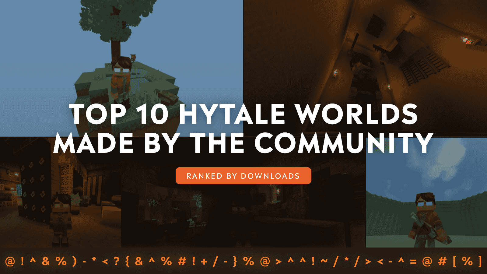 Top 10 Custom Hytale World Saves Available Online