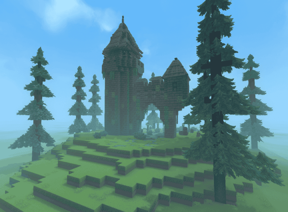 Abandoned Castle Tower Prefab