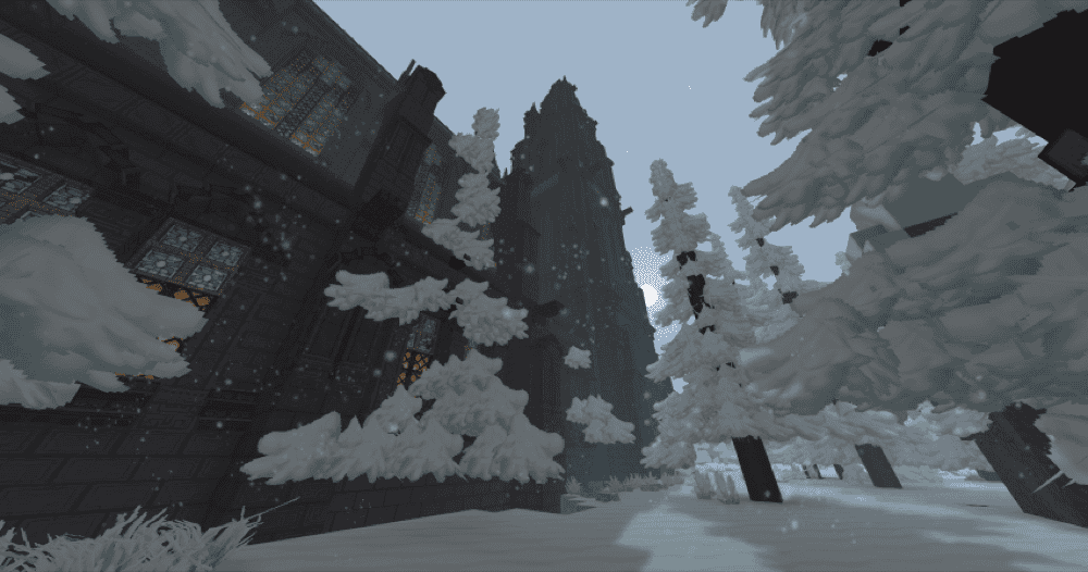 Dark Gothic Cathedral Prefab