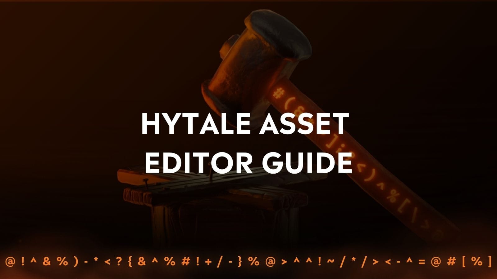 Hytale Asset Editor Guide: What It Does and How to Use It
