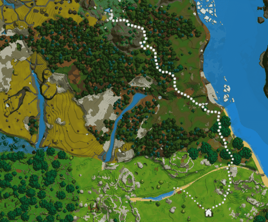 MapTrail Mod