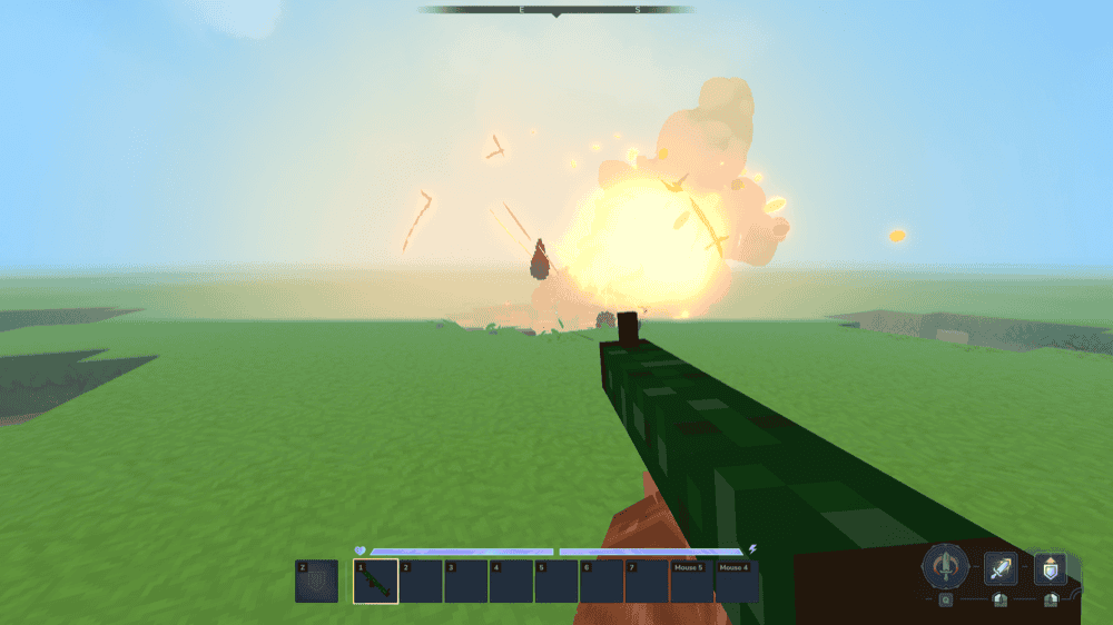 Rocket Launcher Gun RPG — Explosives Pack Addon Mod
