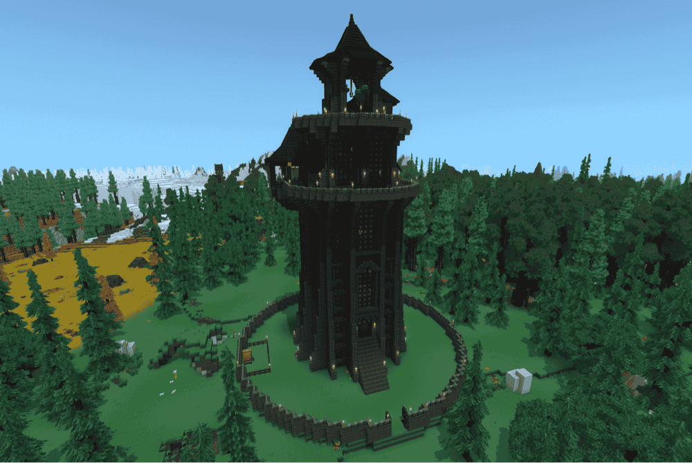 Small Wizard Tower Prefab