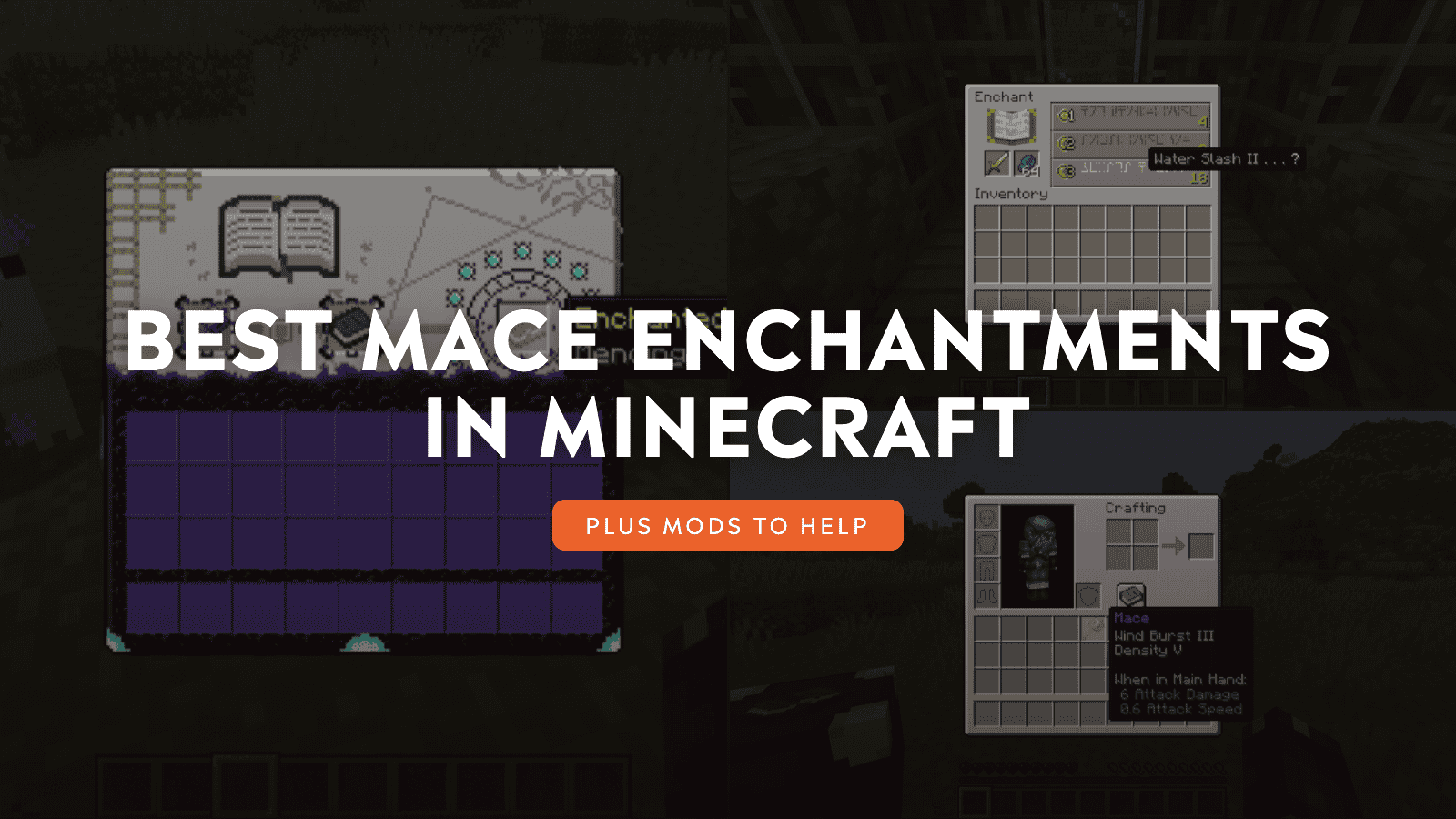 The Best Mace Enchantments In Minecraft