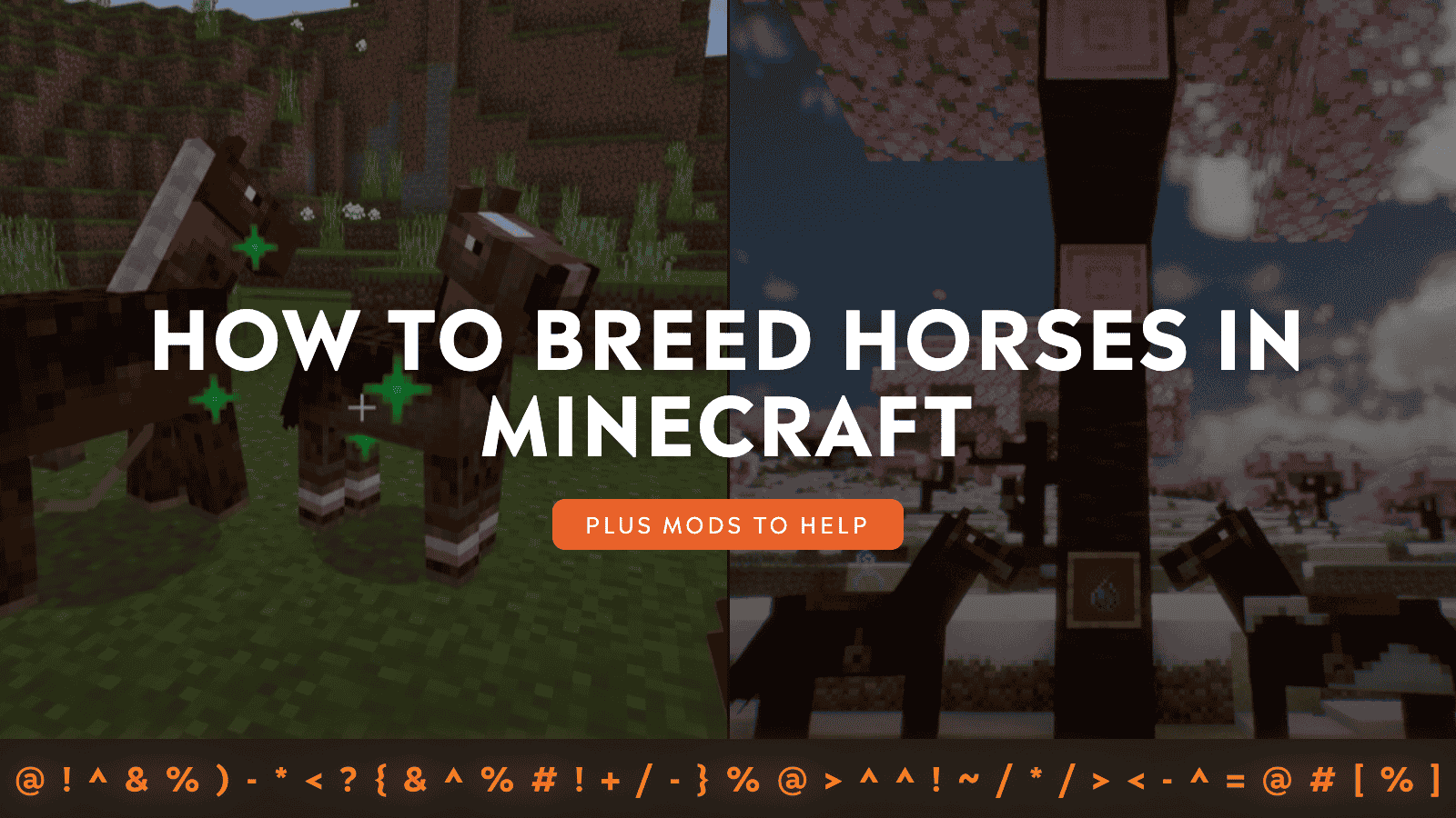 How to Breed Horses in Minecraft