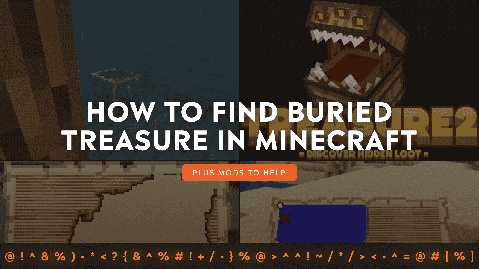 How to Find Buried Treasure in Minecraft