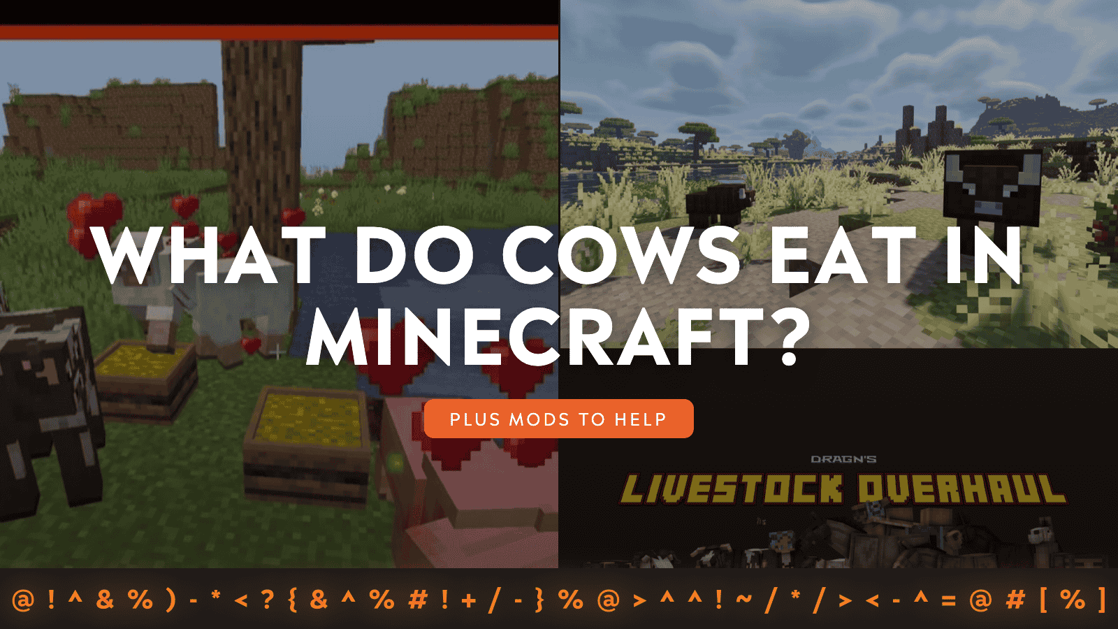 What Do Cows Eat in Minecraft?