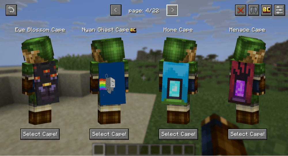 Better Capes Mod