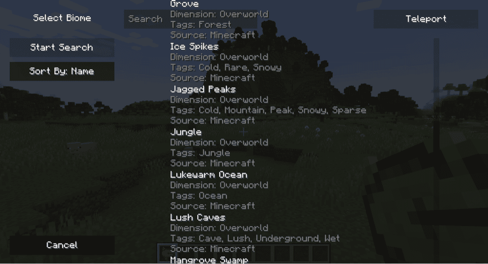 Nature’s Compass Mod