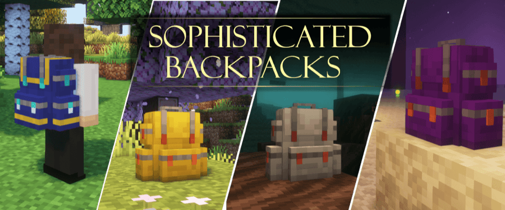 Sophisticated Backpacks Mod
