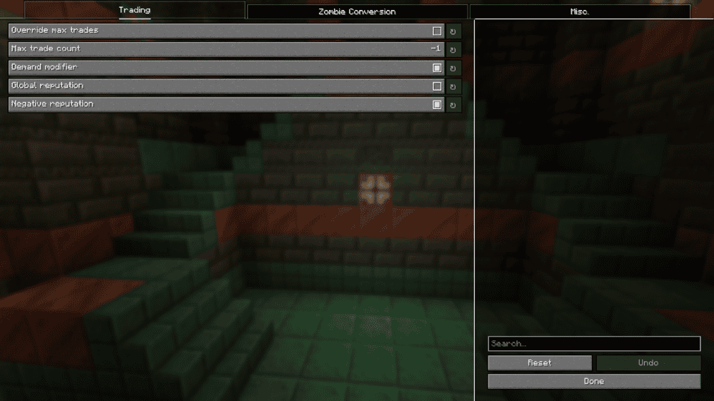 VillagerTweaks Mod