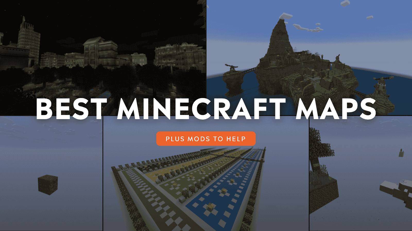 The 5 Best Minecraft Maps by Community Downloads